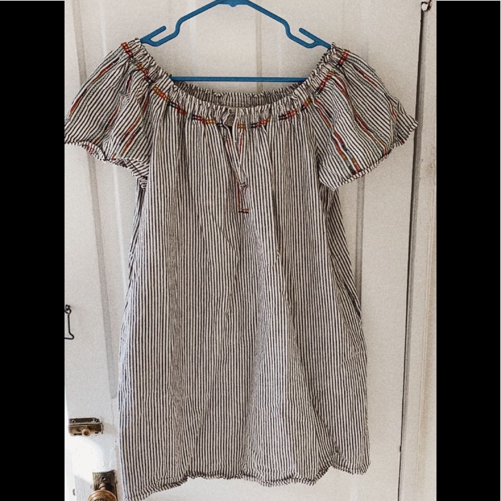 Low key peasant dress